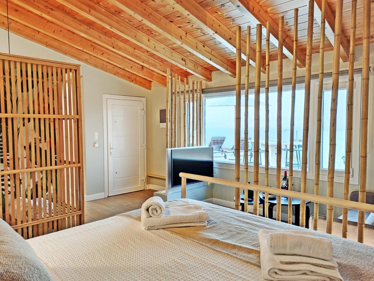 Sea & Cliff Luxury Suites Benitses  Exterior foto